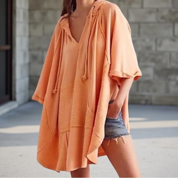 Free People Orange Swim Coverup - Picture 5 of 11